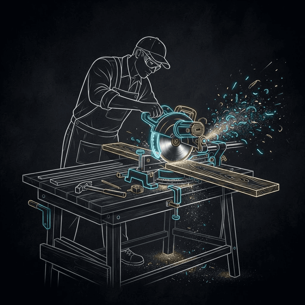 Wood cutting and carpentry
